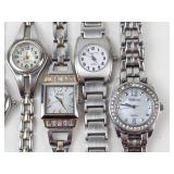 Mixed Lot of 5 Quartz Wrist Watches - Working