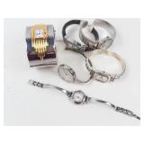 Mixed Watch Group of 6 With Display Stand - Working