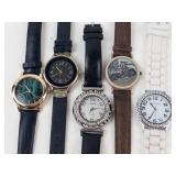 Chicos, Geneva & Harley-Davidson Quartz Watch Mixed Lot of 5 - Working