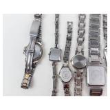 Quartz Watches Mixed Lot of 8 - Working