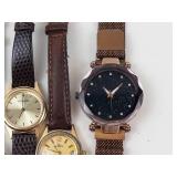 Quartz Wristwatch Mixed Lot of 5 - Working