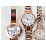 Mixed Lot of 5 Quartz Watches - Nine West, Folio & FMD - Working