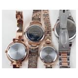 Mixed Lot of 5 Quartz Watches - Nine West, Folio & FMD - Working