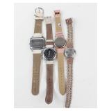 Kristine, Samuel B. & Assorted Quartz Watches Mixed Lot - Working