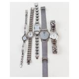 Quartz Wristwatch Mixed Lot of 5 - Working