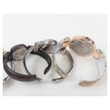 Women's Quartz Wristwatch Mixed Lot of 6 - New Batteries, Running