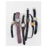 Mixed Lot of 6 Wrist Watches - Working