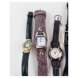 Mixed Lot of 6 Wrist Watches - Working
