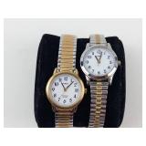 Timex Two-Tone Wristwatches (Lot of 2) - Working