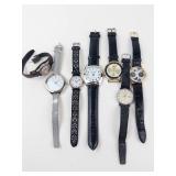 Quartz Wristwatch Mixed Lot (8) - Working
