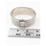 Peck & Peck Quartz Crystal Bangle Watch, new battery, running