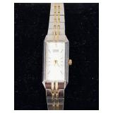 Citizen Quartz Rectangular Wristwatch