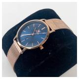 Qlevs Quartz Wristwatch - New Battery, Running