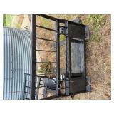 UNUSED SKID STEER FORKS BY MOWER KING HD SA100