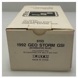 AMT Ertl Promo Car 1992 GEO Storm GSI (Bennington Blue) New Old Stock