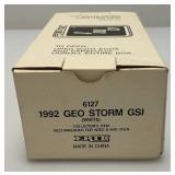 AMT Ertl Promo Car 1992 GEO Storm GSI (White) New Old Stock