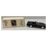 AMT Ertl Promo Car 1992 Chevrolet Corvette Convertible (Black Rose Metallic) New Old Stock