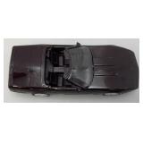 AMT Ertl Promo Car 1992 Chevrolet Corvette Convertible (Black Rose Metallic) New Old Stock