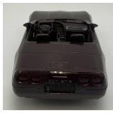 AMT Ertl Promo Car 1992 Chevrolet Corvette Convertible (Black Rose Metallic) New Old Stock