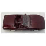 AMT Ertl Promo Car 1993 40TH Anniversary Chevrolet Corvette Convertible (Ruby Red) New Old Stock