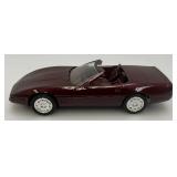 AMT Ertl Promo Car 1993 40TH Anniversary Chevrolet Corvette Convertible (Ruby Red) New Old Stock