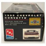 AMT Ertl Promo Car 1995 Chevrolet Corvette Official Pace Car 79TH Indianapolis 500/ May 28, 1995 New Old Stock