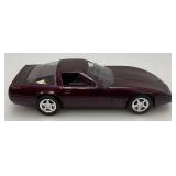 AMT Ertl Promo Car 1995 Chevrolet Corvette ZR-1 Dark Purple Metallic New Old Stock