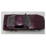 AMT Ertl Promo Car 1995 Chevrolet Corvette ZR-1 Dark Purple Metallic New Old Stock