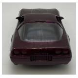 AMT Ertl Promo Car 1995 Chevrolet Corvette ZR-1 Dark Purple Metallic New Old Stock