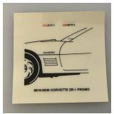 AMT Ertl Promo Car 1995 Chevrolet Corvette ZR-1 Dark Purple Metallic New Old Stock