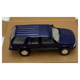 AMT Ertl Promo Car 1995 Chevrolet Blazer Radar Blue Metallic New Old Stock