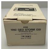 AMT Ertl Promo Car 1992 GEO Storm GSI (Bennington Blue) New Old Stock