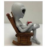 Collectible Bella Haus Designs Alien Figurines Tallest is 7.5'