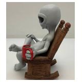 Collectible Bella Haus Designs Alien Figurines Tallest is 7.5'