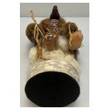 Highly Collectible Kevin & Shawn Gadomski Black Bear Totem Sculpture 16'