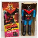 1978 Mattel Shogan Warriors 1st Edition 'Mazinga' 24' Figure In Original Box (Missing Pieces)