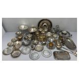 Large Group Of Silver Plated Items