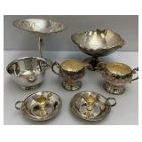 Large Group Of Silver Plated Items