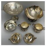Large Group Of Silver Plated Items