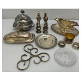 Large Group Of Silver Plated Items