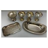Large Group Of Silver Plated Items