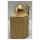 Vintage Athan Clock 'Call To Prayer' Alarm Clock, Islamic Mosque Shaped Clock With Alarm Plays Call To Prayer And Lights Up