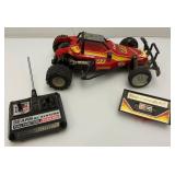Pair Of Vintage SEARS R/C Race Cars Needs Batteries, One Seems Complete And One For Parts