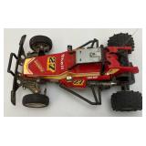 Pair Of Vintage SEARS R/C Race Cars Needs Batteries, One Seems Complete And One For Parts