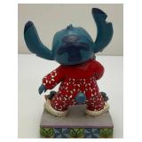 Collectible Disney Traditions Jim Shore Christmas Morning Stitch Figurine (NIB)