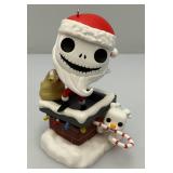 Collectible Harmark 'The Nightmare before Christmas' Jack Skellington And Zero Funko Pop! Ornament (NIB)