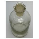 Vintage PYREX Apothecary Jar With Lid 8 3/4'