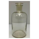 Vintage PYREX Apothecary Jar With Lid 8 3/4'