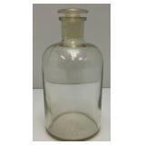 Vintage PYREX Apothecary Jar With Lid 8 3/4'