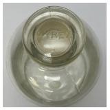 Vintage PYREX Apothecary Jar With Lid 8 3/4'